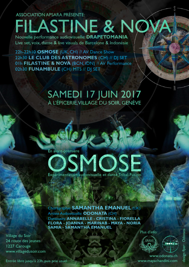 Flyer Osmose - Filastine & Nova - 2017